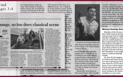 As seasons change, so too does classical scene